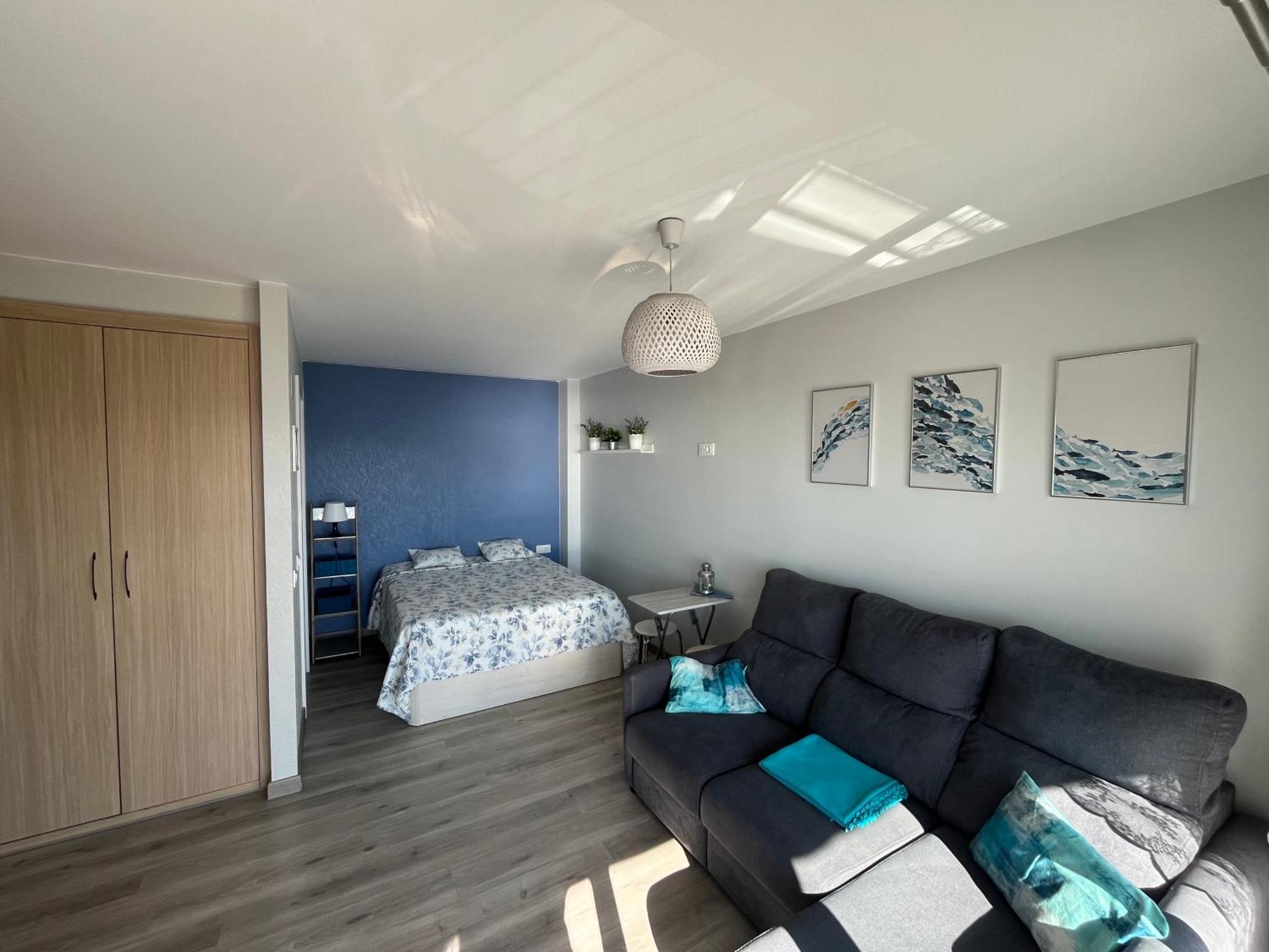 Estudio Con Impresionantes Vistas Al Mar Blanes Εξωτερικό φωτογραφία