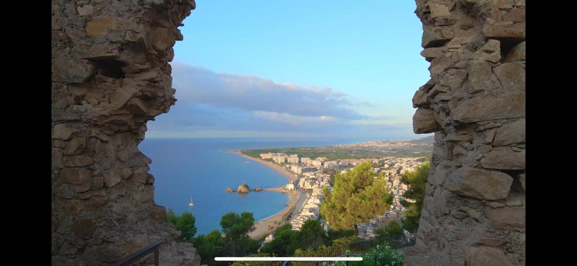 Estudio Con Impresionantes Vistas Al Mar Blanes Εξωτερικό φωτογραφία